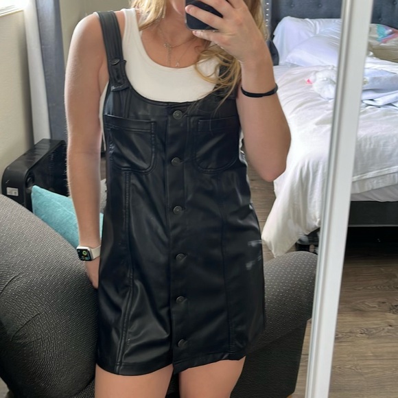 American Eagle Outfitters Dresses & Skirts - American eagle Leather swift dress